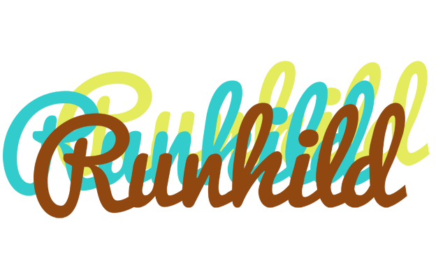 Runhild cupcake logo