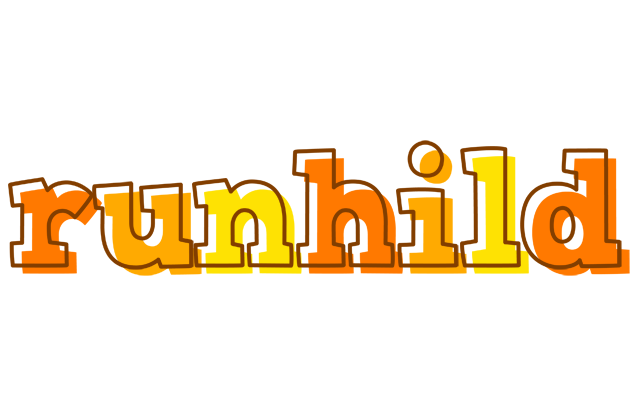 Runhild desert logo