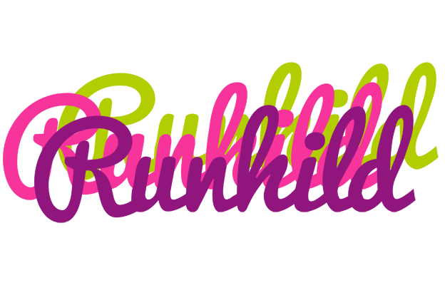 Runhild flowers logo