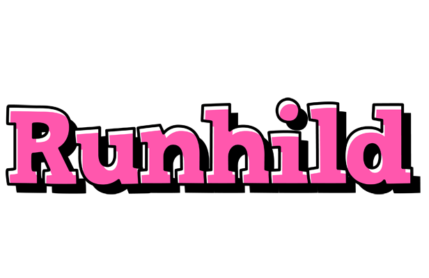 Runhild girlish logo
