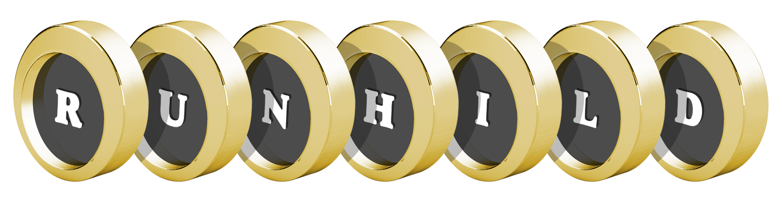 Runhild gold logo