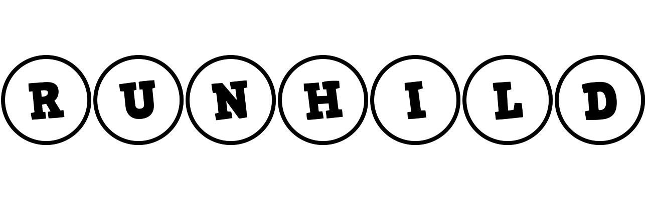 Runhild handy logo