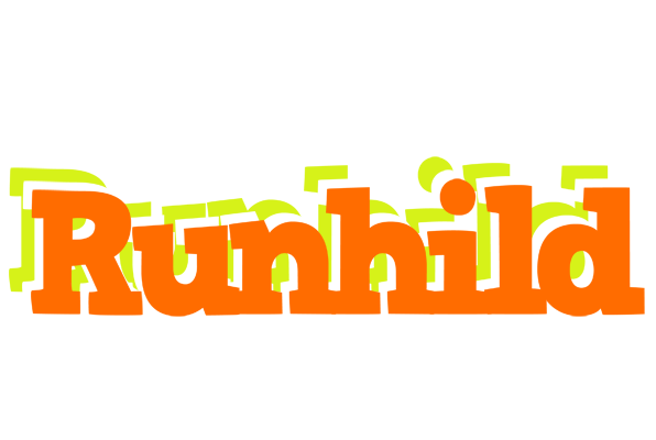 Runhild healthy logo