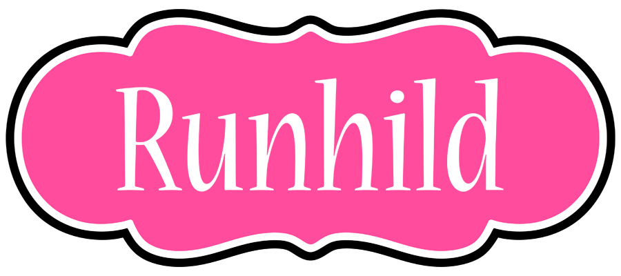 Runhild invitation logo