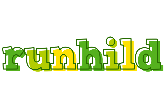 Runhild juice logo
