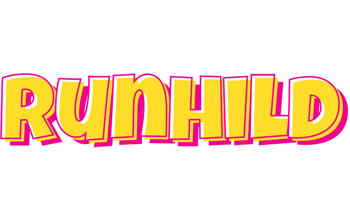 Runhild kaboom logo