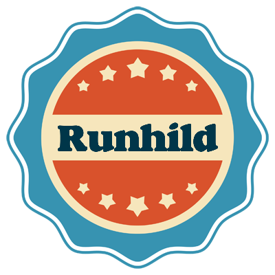 Runhild labels logo