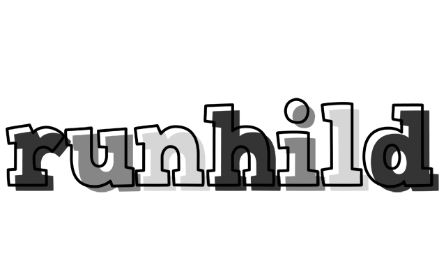 Runhild night logo