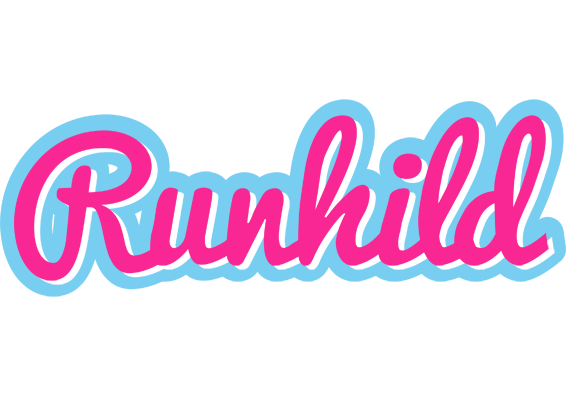 Runhild popstar logo