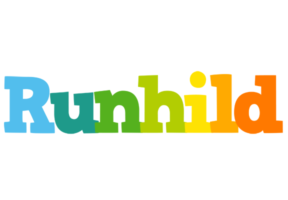Runhild rainbows logo