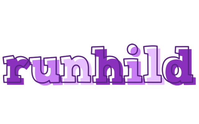 Runhild sensual logo