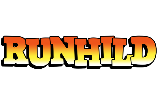 Runhild sunset logo