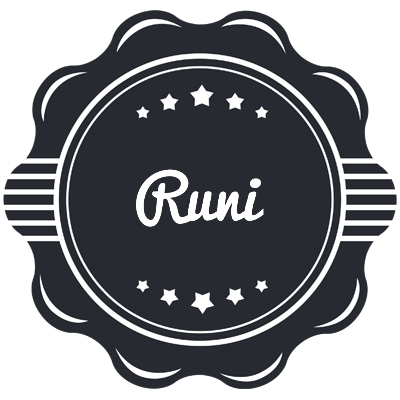 Runi badge logo