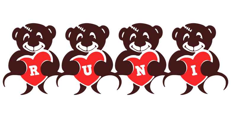 Runi bear logo