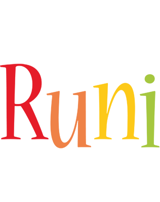 Runi birthday logo