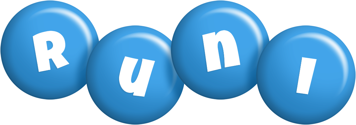 Runi candy-blue logo