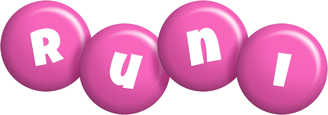Runi candy-pink logo