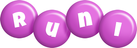 Runi candy-purple logo