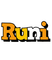 Runi cartoon logo