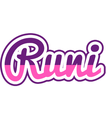 Runi cheerful logo