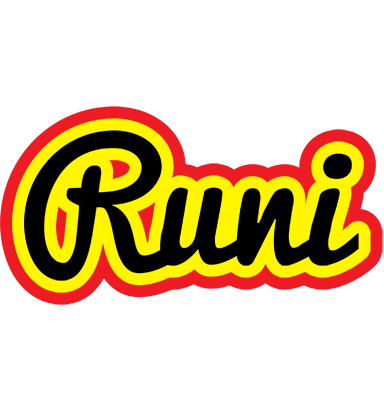 Runi flaming logo