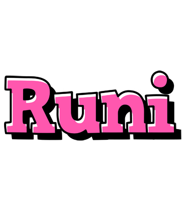 Runi girlish logo