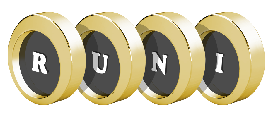 Runi gold logo