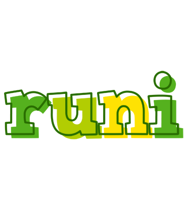 Runi juice logo