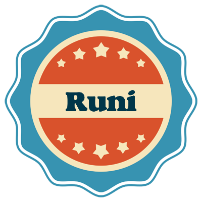 Runi labels logo