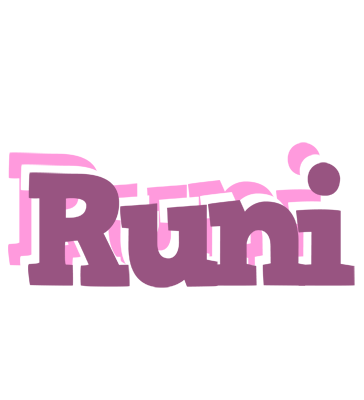 Runi relaxing logo