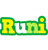 Runi soccer logo