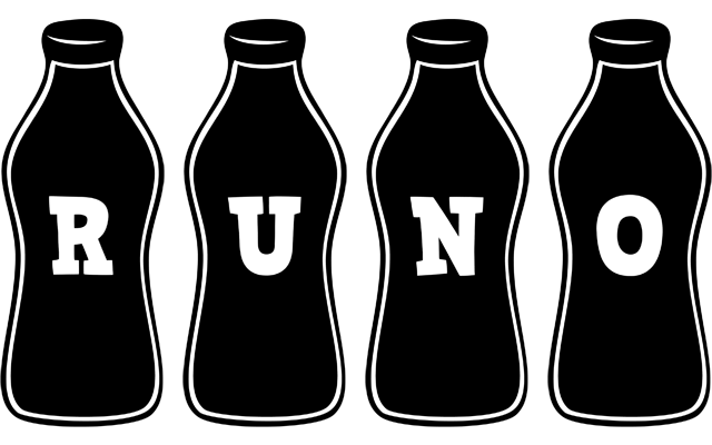 Runo bottle logo