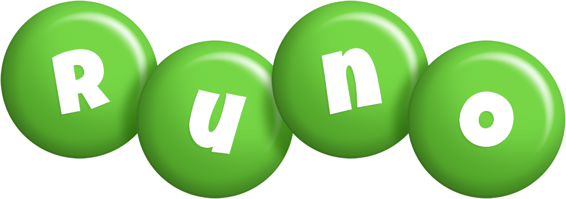 Runo candy-green logo
