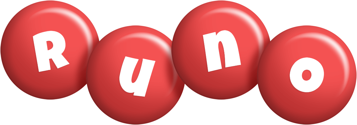 Runo candy-red logo
