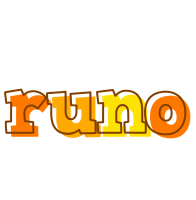 Runo desert logo