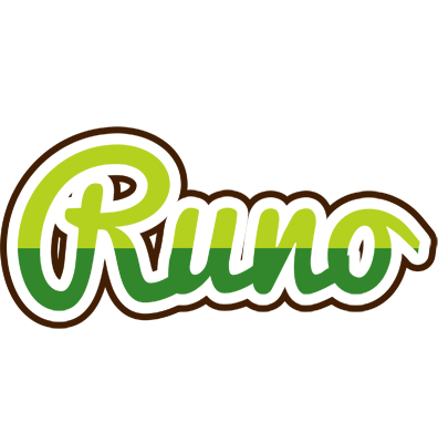 Runo golfing logo