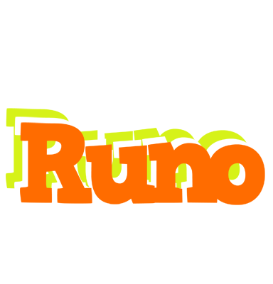 Runo healthy logo