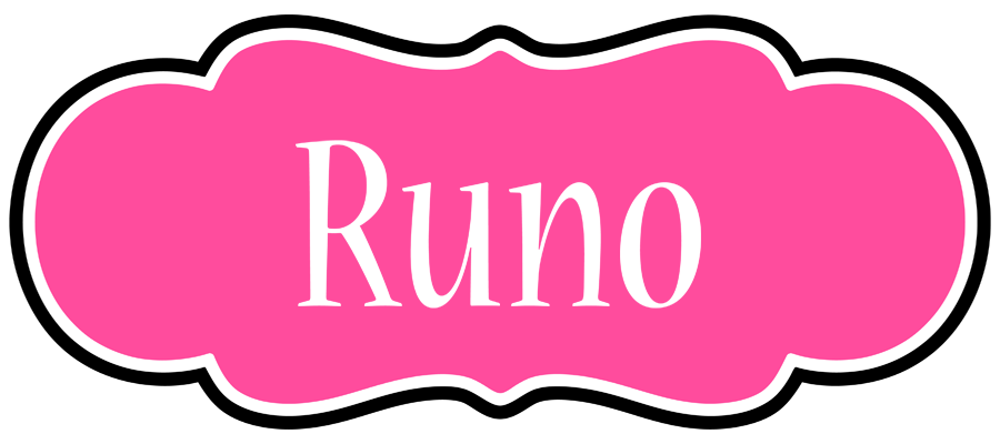 Runo invitation logo