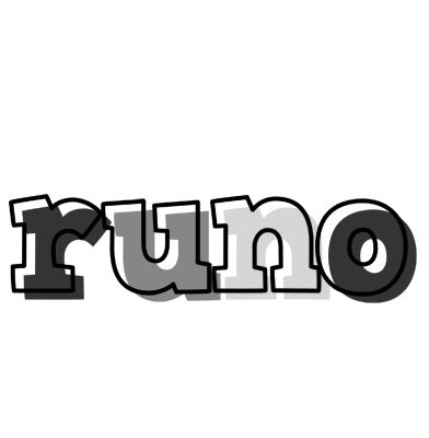 Runo night logo