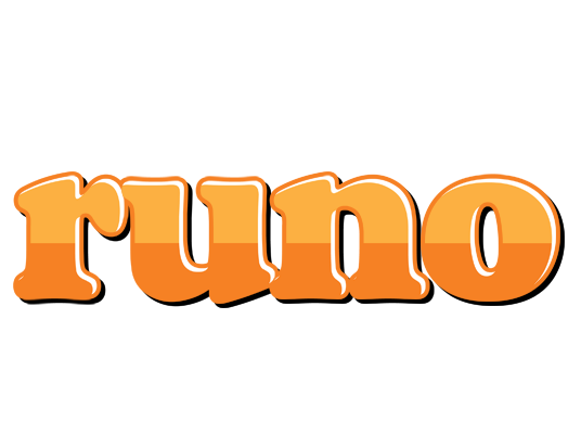 Runo orange logo