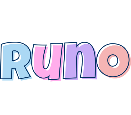 Runo pastel logo