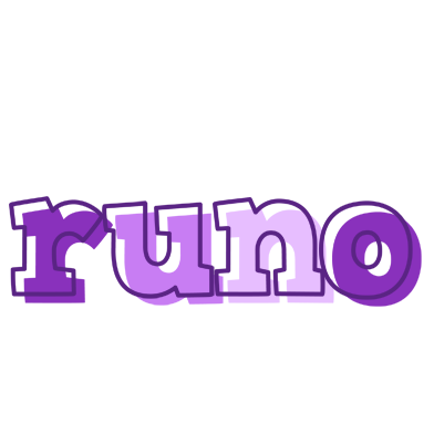 Runo sensual logo