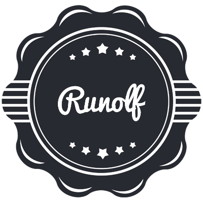 Runolf badge logo