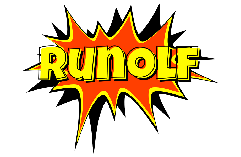 Runolf bazinga logo
