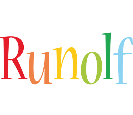 Runolf birthday logo