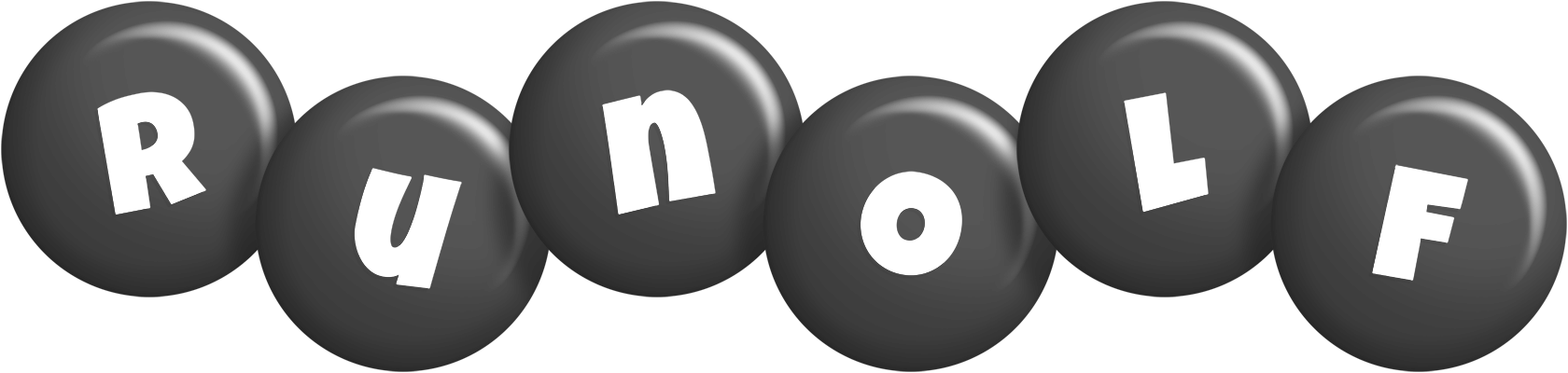 Runolf candy-black logo