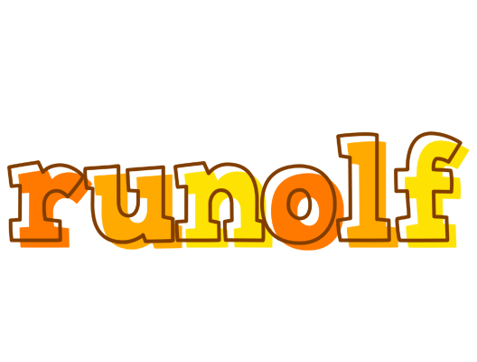 Runolf desert logo