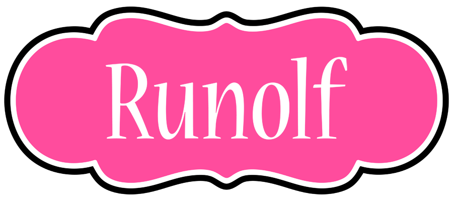 Runolf invitation logo