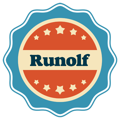Runolf labels logo