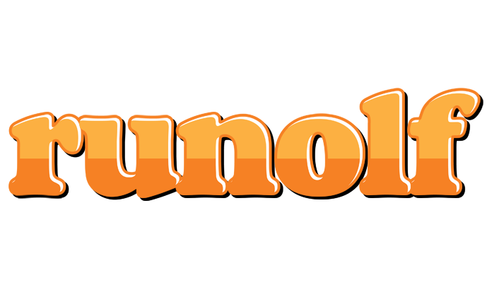 Runolf orange logo